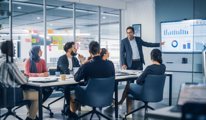 profile side photo of focused assistant girl work remote laptop